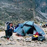 At the Barancco camp at 3950m