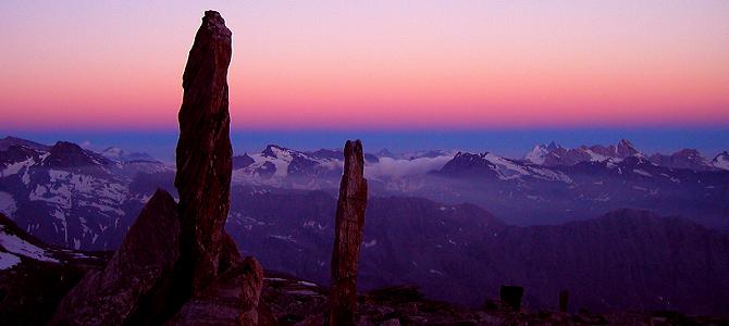 Sunrise in the Gran Paradiso National Park