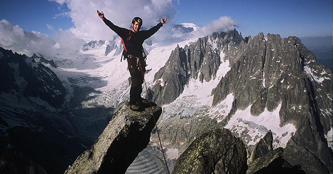 Summit of Aiguille du Moine