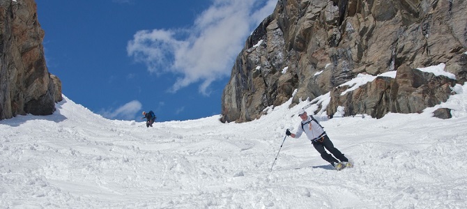 Skiing the Vallée Blanche