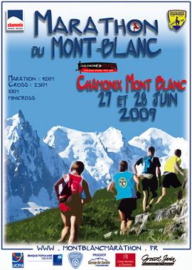 Mont Blanc Marathon poster