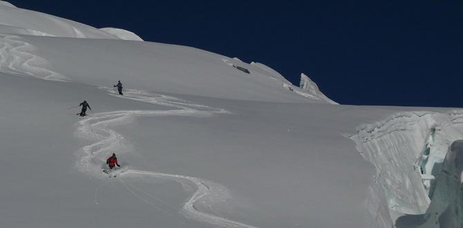 Skiing the Vallée Blanche