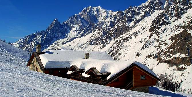 Photo: comfortable mountain hut