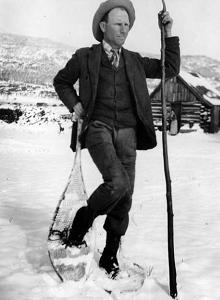 Photo: old school snowshoes